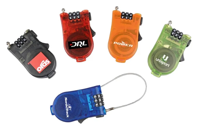 Produktbilde for Uttrekkbar Kabel 110 cm Kombinasjonslås