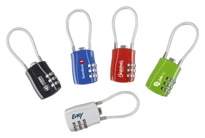 Produktbilde for Bølge Kombinasjonslås med Kabel