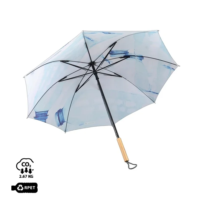 Produktbilde for Kivra RPET 23” Paraply med Reflekssnor