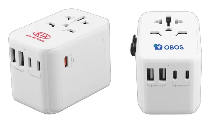 Produktbilde for Pavo 30W Reiseadapter med USB-A og USB-C