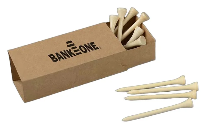 Produktbilde for Clover Bambus Golf Pegger i Papireske