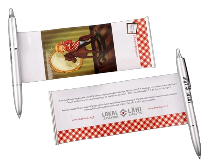 Produktbilde for Nero Kulepenn med Utskyvbart Banner Kulepenn