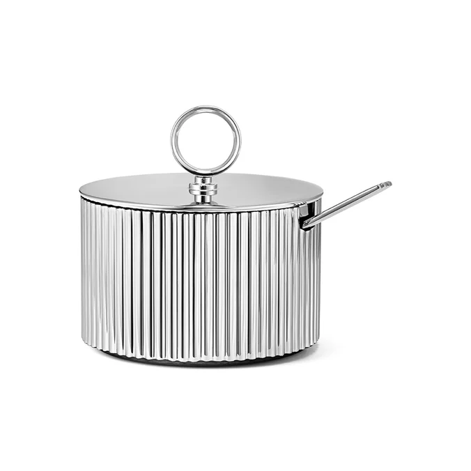 Produktbilde for Georg Jensen Bernadotte Sukkerskål med Skje
