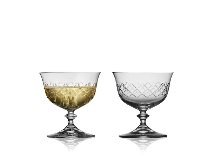 Produktbilde for Lyngby Glas Eaton 28 cl 2 stk Champagneskål 