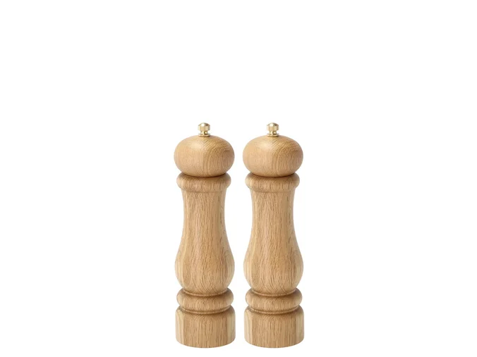 Produktbilde for Pillivuyt Gourmet Douron Eik 20 cm Salt- og Pepperkvern Sett  