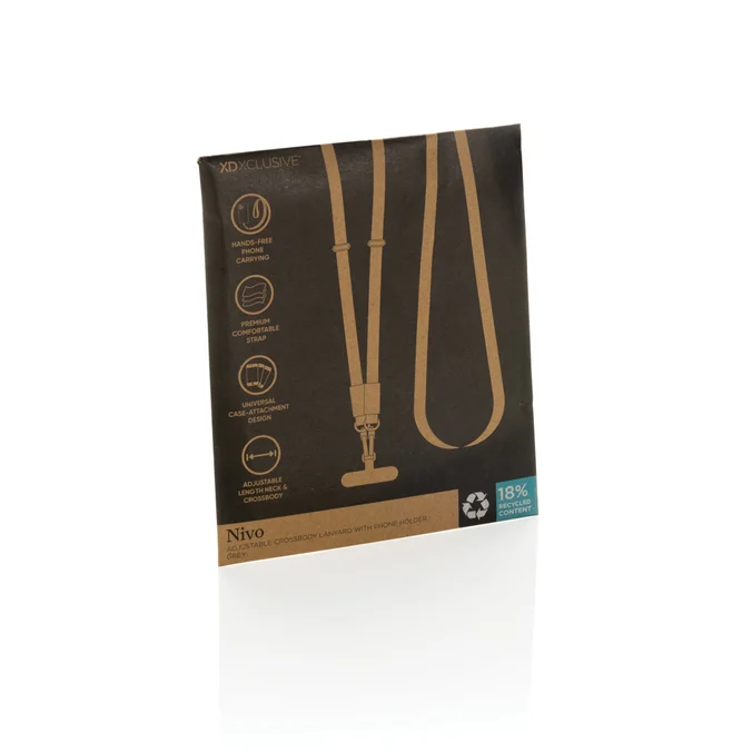 Produktbilde for XD Xclusive Nivo RCS RPET Crossbody Telefonsnor