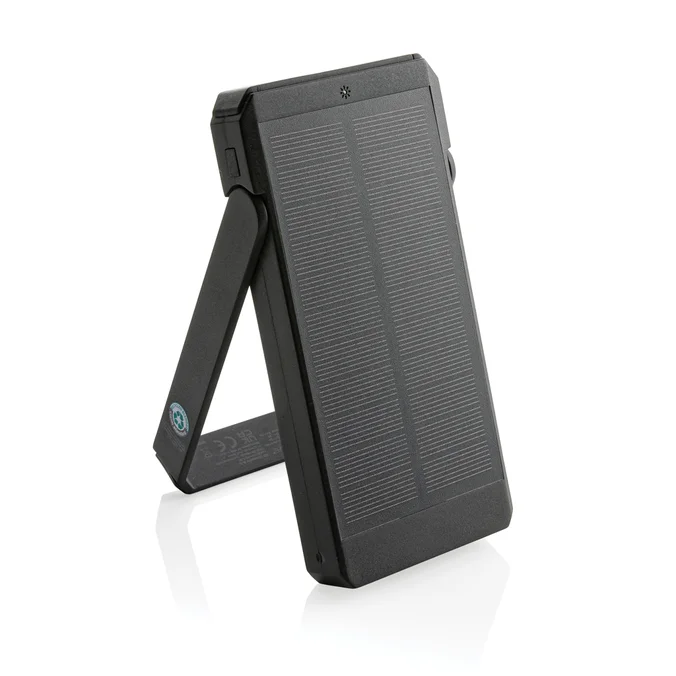 Produktbilde for XD Xclusive Skywave 10.000 mAh RCS Resirkulert Plast Solar Solcelledrevet Powerbank