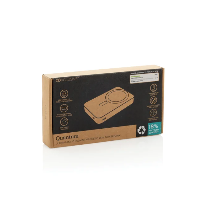 Produktbilde for XD Xclusive Quantum RCS 10.000 mAh 25 W Magnetisk Powerbank