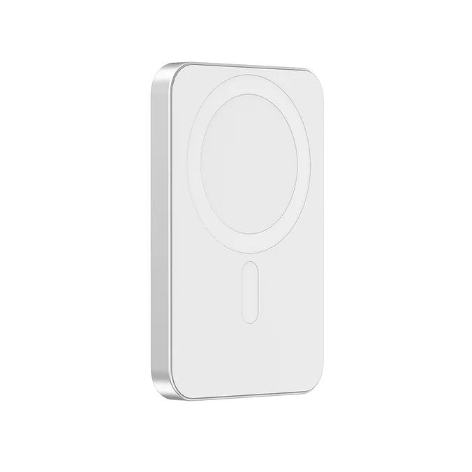 Produktbilde for Urban Vitamin Malibu 5000 mAh RCS Resirkulert Plast/Aluminium 15 W Trådløs Powerbank med Klokkelader