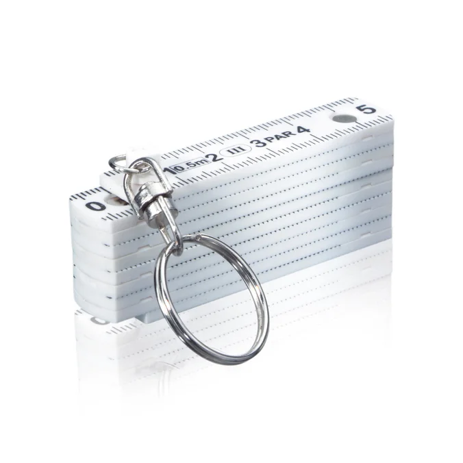 Produktbilde for XD Collection Mini 50 cm Sammenleggbar Målestokk Nøkkelring