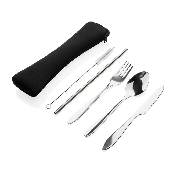 Produktbilde for XD Collection 4 stk Gjenbrukbart Bestikksett i Rustfritt Stål