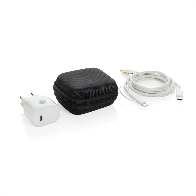 Produktbilde for XD Collection Boost RCS rPET 20W Type C Ladesett