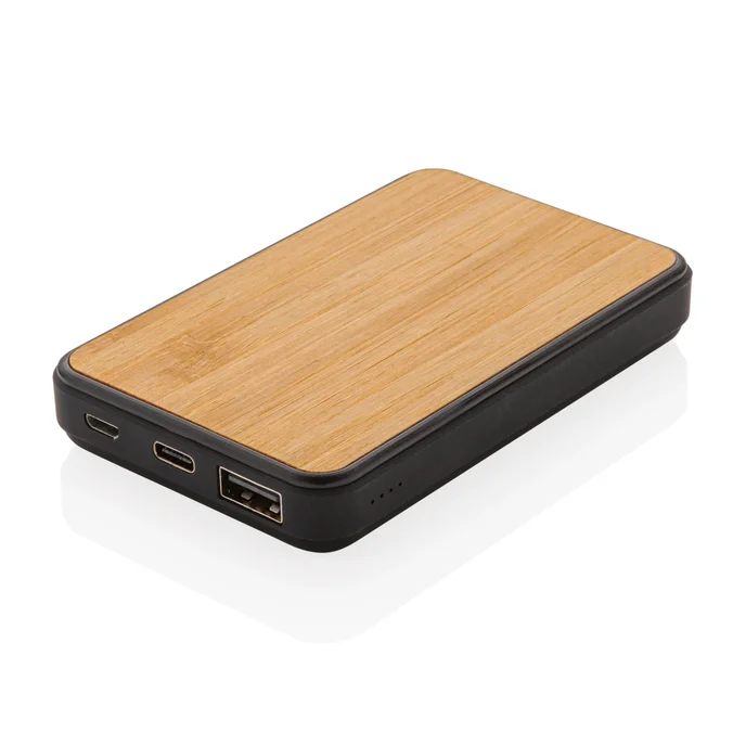 Produktbilde for XD Collection 5000 mAh Bambus og RCS Resirkulert Plast Powerbank
