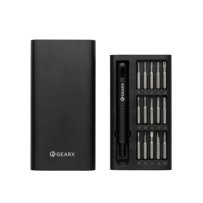 Produktbilde for GearX 31 i 1 Rresisjons Bit-skrutrekkersett