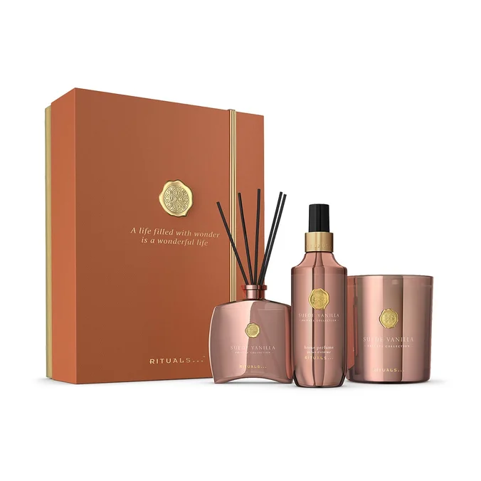 Produktbilde for Rituals Private Collection Suede Vanilla Gavesett L