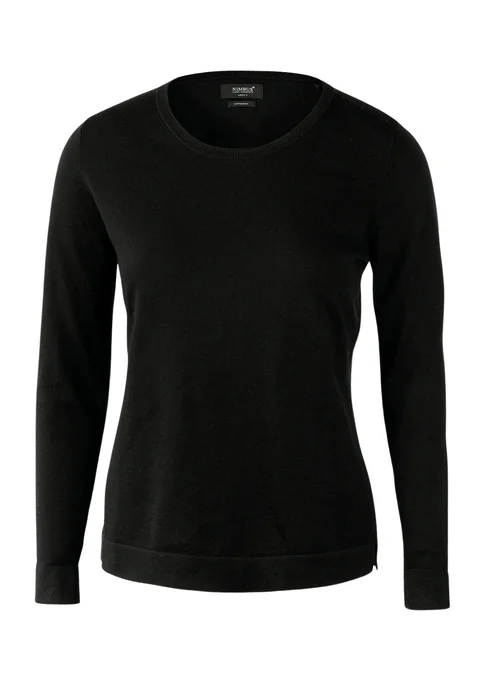 Produktbilde for Nimbus Brighton Bomull og Nylon O-Neck  Strikkegenser Dame