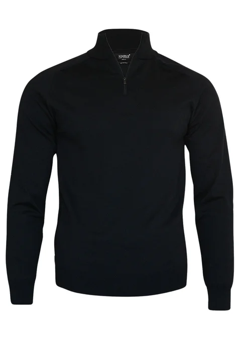 Produktbilde for Nimbus Brighton Bomull og Nylon 1/4-Zip Strikkegenser
