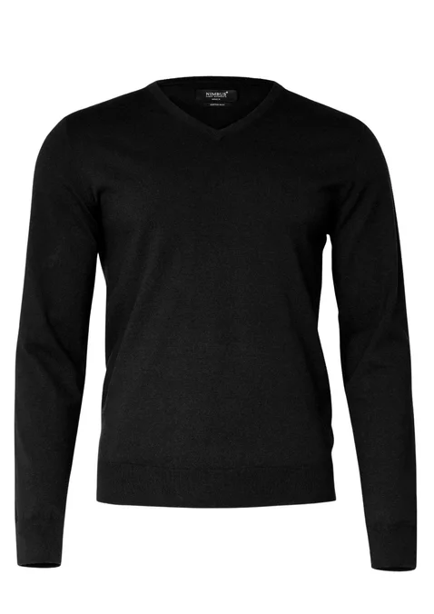 Produktbilde for Nimbus Brighton Bomull og Nylon V-Neck  Strikkegenser