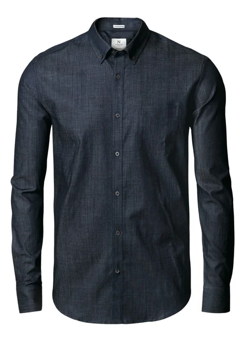Produktbilde for Nimbus Torrance Denim Slim Fit Skjorte