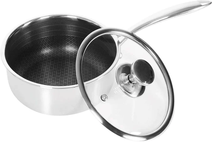 Produktbilde for Gladkokken Hybrid 1.3L Slipp-Lett Kasserolle med Lokk