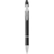 Hovedminiatyrbilde av Solid svart Kish Resirkulert Aluminium Touch/Stylus Sort Blekk Kulepenn