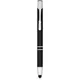 Hovedminiatyrbilde av Solid svart Moneta Anodisert Aluminium Touch/Stylus Blått Blekk Kulepenn