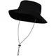 Hovedminiatyrbilde av Solid svart Hatch Nylon Sammenleggbar Solhatt