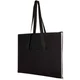 Hovedminiatyrbilde av Solid svart Laytote Polyester Piknikpledd