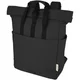Hovedminiatyrbilde av Solid svart Joey GRS Resirkulert Canvas 15L Rulletopp  Ryggsekk