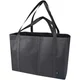 Hovedminiatyrbilde av Solid svart Jumbo GRS Resirkulert Non Woven 65L Shoppingbag