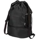 Hovedminiatyrbilde av Solid svart Nomad RPET 18L Gympose med Refleksdetaljer