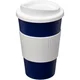 Hovedminiatyrbilde av Blå/Hvit Americano® 350 ml Silikongrep  Termokopp