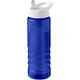 Hovedminiatyrbilde av Blå/Hvit H2O Active® Eco Treble 750 ml Tut Lokk Sportsflaske