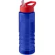 Hovedminiatyrbilde av Blå/Rød H2O Active® Eco Treble 750 ml Tut Lokk Sportsflaske
