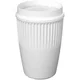 Hovedminiatyrbilde av Hvit Cirrus Rplast 350 ml Drikkekopp med 360° Lokk