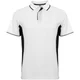 Hovedminiatyrbilde av Hvit/Solid svart Roly Montmelo Unisex Teknisk  Poloskjorte