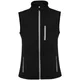 Hovedminiatyrbilde av Solid svart Roly Nevada Softshellvest