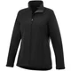 Hovedminiatyrbilde av Solid svart Elevate Maxson  Softshelljakke Dame