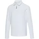 Hovedminiatyrbilde av Hvit Elevate Zeus Bomull Half-Zip Langermet  Poloskjorte
