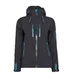 Hovedminiatyrbilde av Sort m/turkis kontrast Tracker Contrast Colored Extreme Pro Shell Allværsjakke Dame