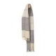 Hovedminiatyrbilde av Beige/dark grey Elvang Prague Superfine Alpakkaull Skjerf