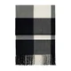 Hovedminiatyrbilde av Black/cream Elvang Whisper Baby Alpakkaull Pledd