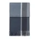 Hovedminiatyrbilde av Dark blue/asphalt Elvang Manhattan Alpakkaull Pledd