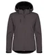 Hovedminiatyrbilde av Dark Grey Clique Classic Hoody Softshelljakke Dame