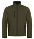 Hovedminiatyrbilde av Fog Green Clique Vattert Softshelljakke