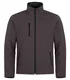 Hovedminiatyrbilde av Dark Grey Clique Vattert Softshelljakke