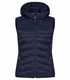 Hovedminiatyrbilde av Dark Navy Clique Idaho Vattert Vest Dame