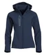 Hovedminiatyrbilde av Dark Navy Clique Milford Softshelljakke Dame