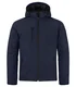 Hovedminiatyrbilde av Dark Navy Clique Vattert Hoody Softshelljakke