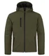 Hovedminiatyrbilde av Fog Green Clique Vattert Hoody Softshelljakke